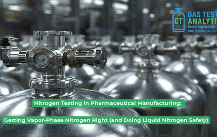 Nitrogen Testing in Pharmaceutical Manufacturing: Getting Vapor-Phase Nitrogen Right (and Doing Liquid Nitrogen Safely)